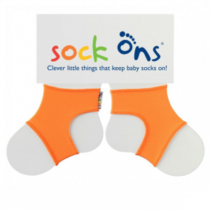 Sock Ons Bright Orange 0-6 mes. SOCKO1008